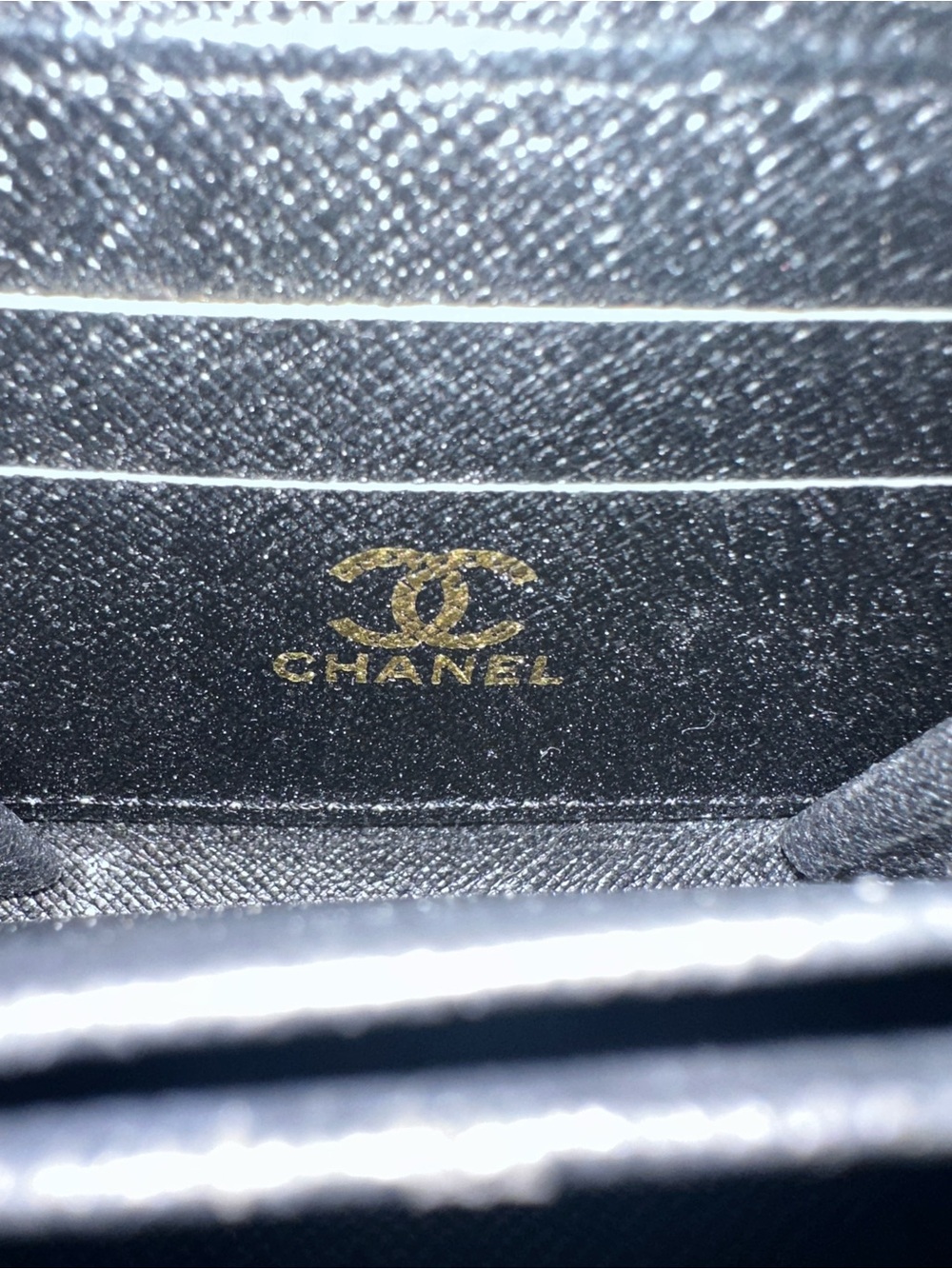 2017 CHANEL Black Quilted Leather Zip Wallet - Picture 6 of 11